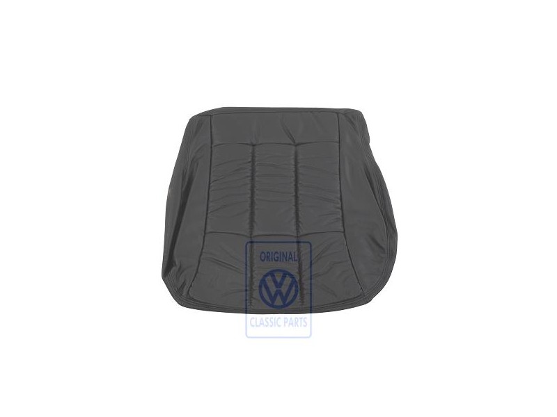 VW Originale Rivestimento Sedile (Pelle/Similpelle) Nero - 357881405AEAFB