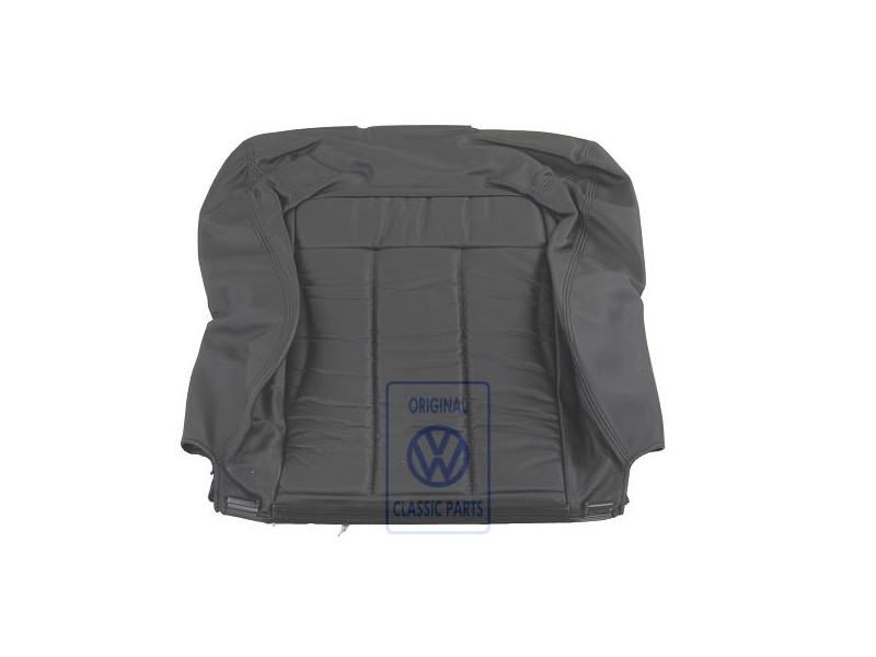 VW Originale Rivestimento Schienale (Cuoio/Fintapelle) Nero - 357881805Q AFB