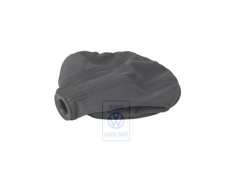 VW Originale Rivest. Leva Cambio (Pelle) Nero - 3A0711115A 1BX