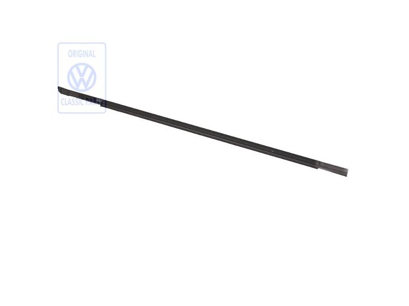 VW Originale Guarnizione Fessura Cristallo Nero Satinato - 3A0837477 B41