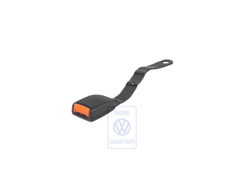 VW Originale Fibbia Cintura Nero Satinato - 3A0857755A 01C