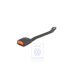 VW Originale Fibbia Cintura Nero Satinato - 3A0857756A 01C