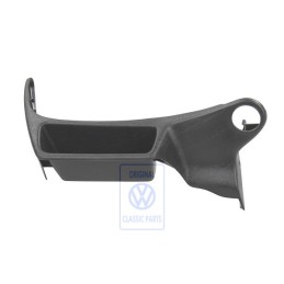 VW Originale Rivestimento Telaio Sedile Nero - 3A0881317C 4FB