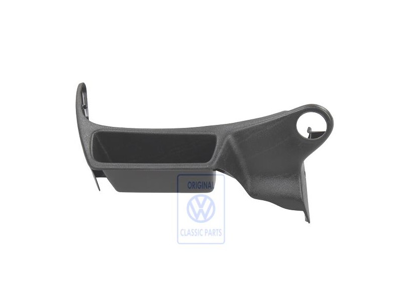 VW Originale Rivestimento Telaio Sedile Nero - 3A0881317C 4FB
