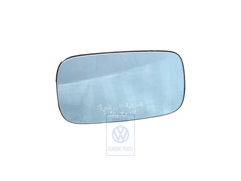VW Originale Vetro Dello Specchio Con- Vesso Con Piastra Di Supporto - 3A1857522