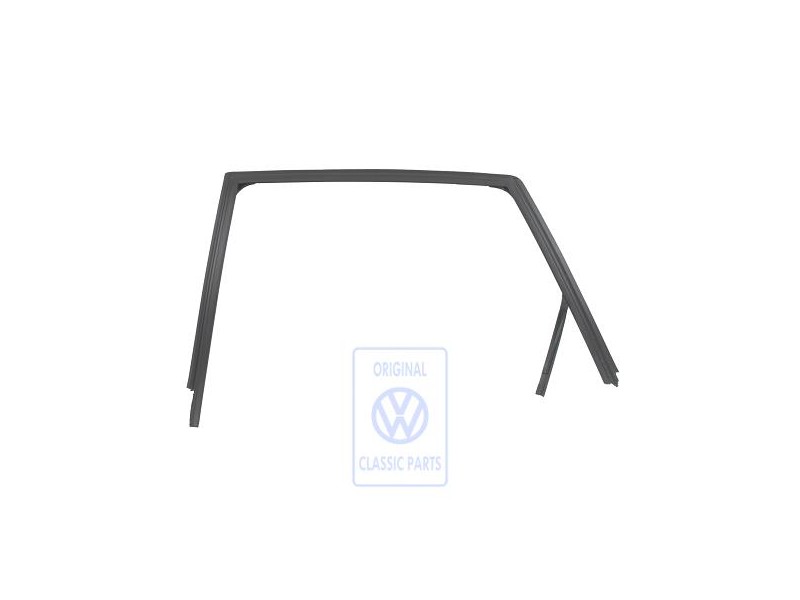VW Originale Guida Del Finestrino Nero Satinato - 3A5839431 B41