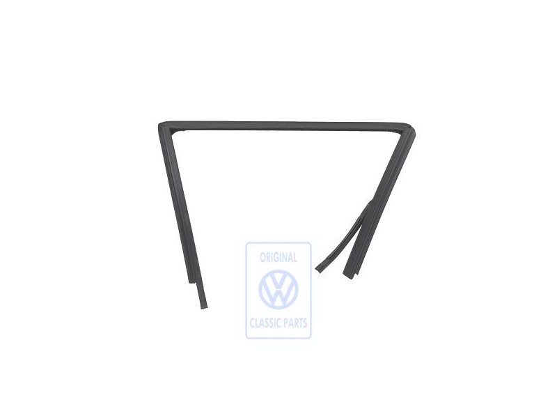 VW Originale Guida Del Finestrino Nero Satinato - 3A9839431 B41