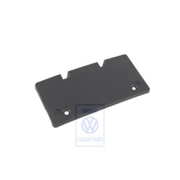 VW Originale Supporto Per Targa Nero Satinato - 3B0807285 B41