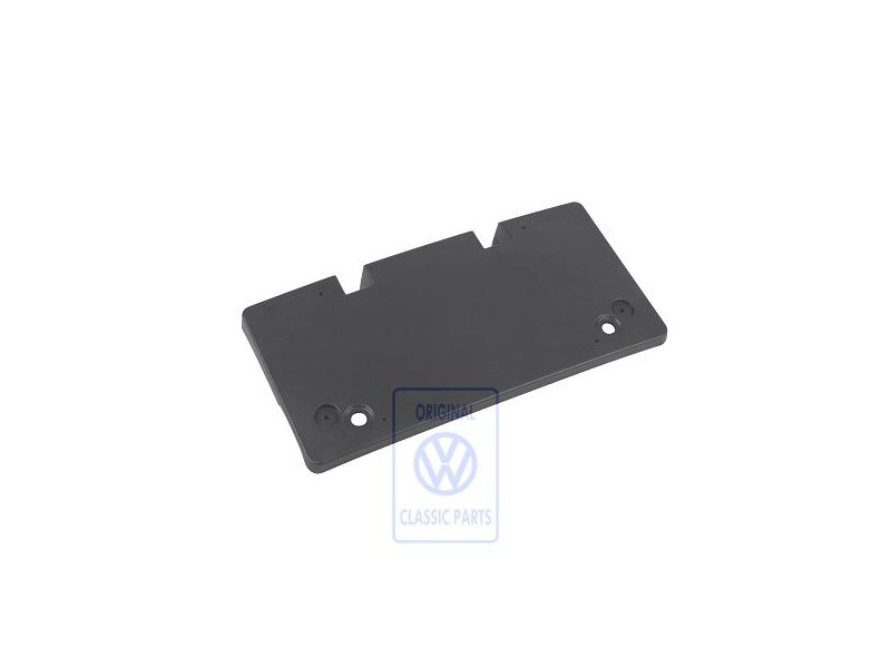 VW Originale Supporto Per Targa Nero Satinato - 3B0807285 B41