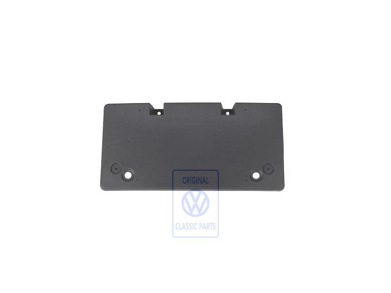 VW Originale Supporto Per Targa Nero Satinato - 3B0807287 B41