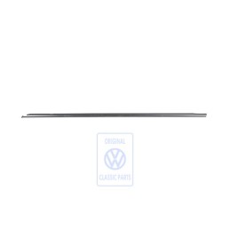 VW Originale Guarnizione Fessura Cristallo Alluminio Lucidato - 3B0837475 7Z7
