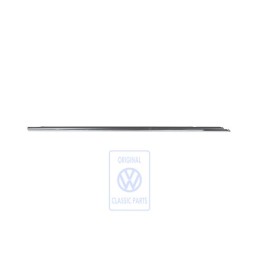 VW Originale Guarnizione Fessura Cristallo Alluminio Lucidato - 3B0837476 7Z7