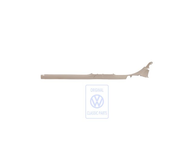 VW Originale Modanatura D'Accesso Beige Chiaro - 3B0853370D Q70