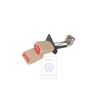 VW Originale Fibbia Cintura Doppia Beige Sole/Rosso Fuoco - 3B0857739A LSV
