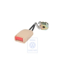 VW Originale Fibbia Cintura Beige Sole/Rosso Fuoco - 3B0857740A LSV