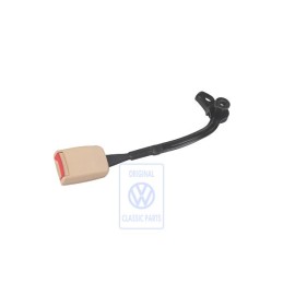 VW Originale Fibbia Cintura Beige Sole/Rosso Fuoco - 3B0858471G LSV