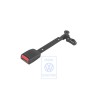 VW Originale Fibbia Cintura Nero Satinato/Rosso Fuoco - 3B0858472D FCN