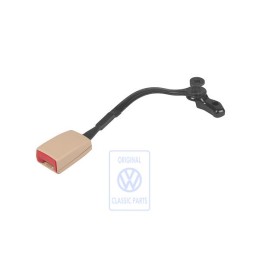 VW Originale Fibbia Cintura Beige Sole/Rosso Fuoco - 3B0858472P PNE