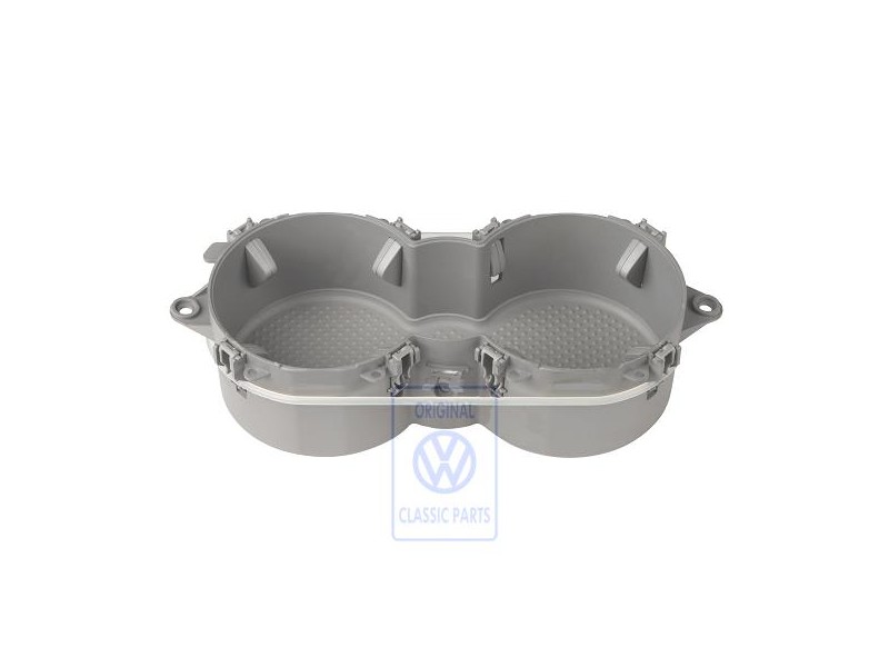 VW Originale Portabevande Grigio Flanella - 3B0862531 7DE