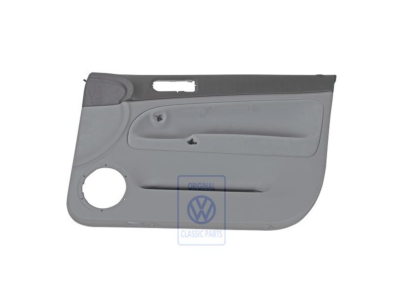 VW Originale Rivestimento Porta Tessuto Platino/Grigio Flanella - 3B0867012BDPEA
