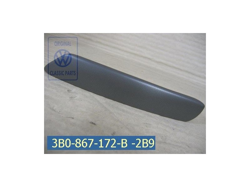 VW Originale Copertura Nero/Antracite Effetto Rete - 3B0867172B 2B9