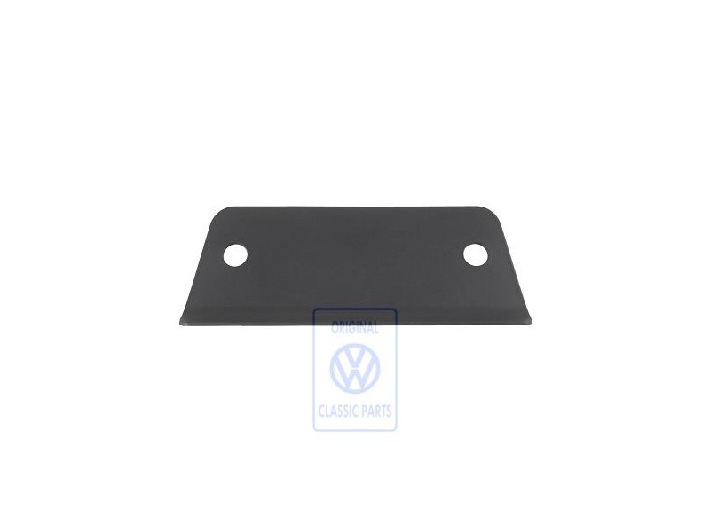 VW Originale Listello Di Copert. Poggiatest Nero Satinato - 3B0885719D B41