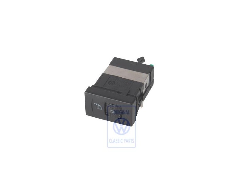 VW Originale Interrut. P. Riscaldam. Sedile Nero Satinato - 3B0963563K 01C