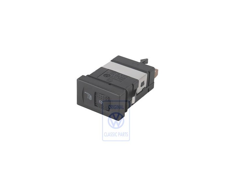 VW Originale Interrut. P. Riscaldam. Sedile Nero Satinato - 3B0963564K 01C
