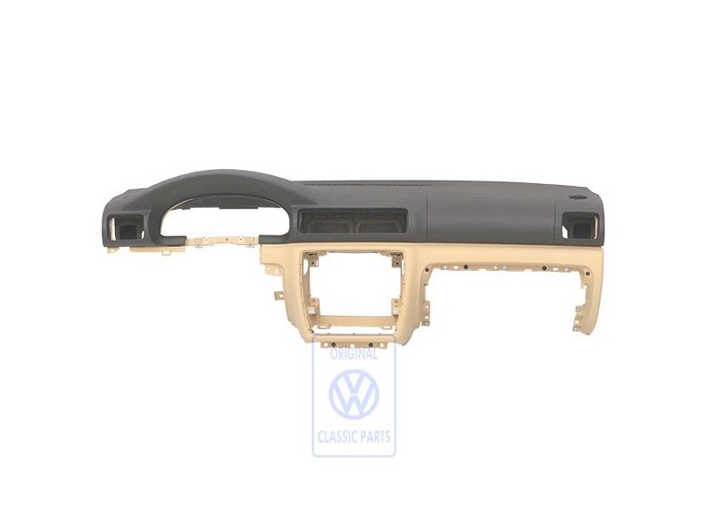 VW Originale Cruscotto Nero/Nero Satinato - 3B1857002BLLWE