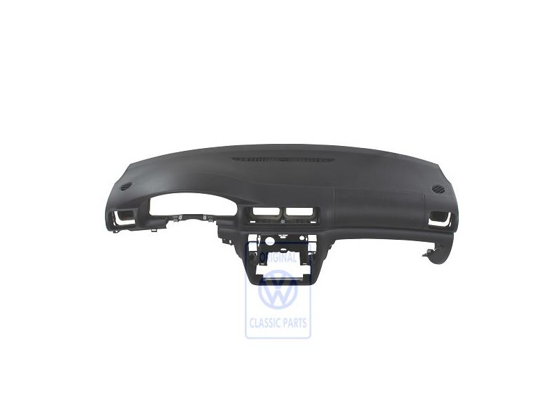 VW Originale Cruscotto Nero/Nero Satinato - 3B1857002BMLWE