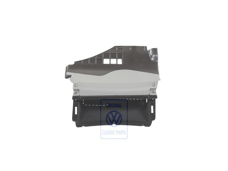 VW Originale Cassetto Portaoggetti Grigio Flanella - 3B1857101H 7DE