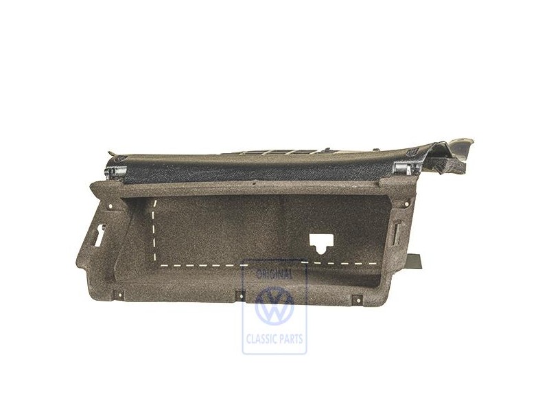 VW Originale Cassetto Portaoggetti Nero Satinato - 3B1857101H A94