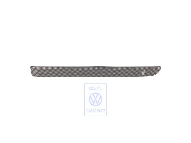 VW Originale Mascherina Effetto Rete Nero/Marrone - 3B1858608B 2ZS