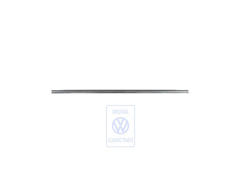 VW Originale Guarnizione Fessura Cristallo Alluminio Lucidato - 3B4839475 7Z7