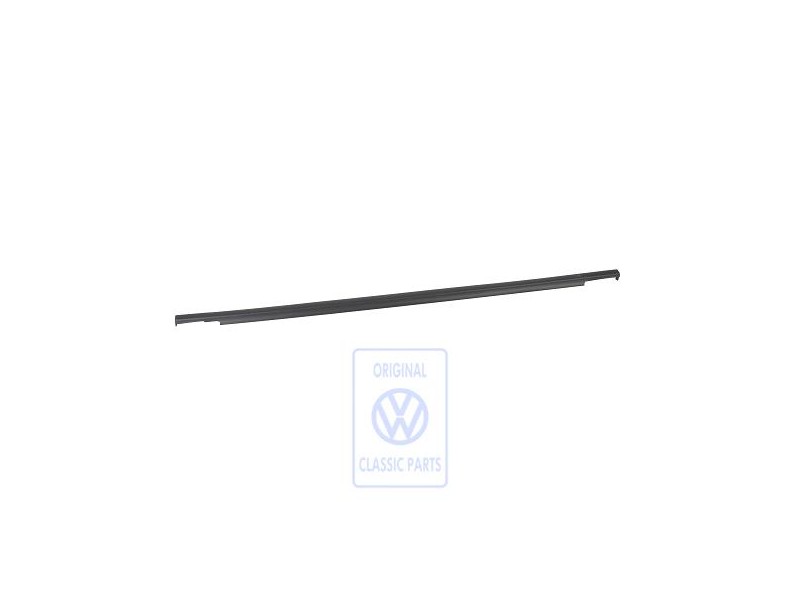 VW Originale Guarnizione Fessura Cristallo Nero Satinato - 3B4839477 B41