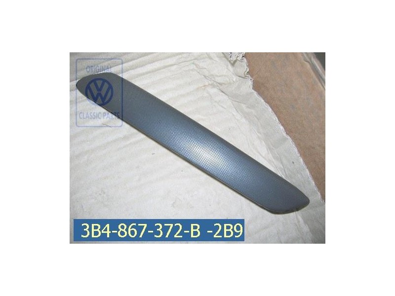 VW Originale Copertura Nero/Antracite Effetto Rete - 3B4867372B 2B9