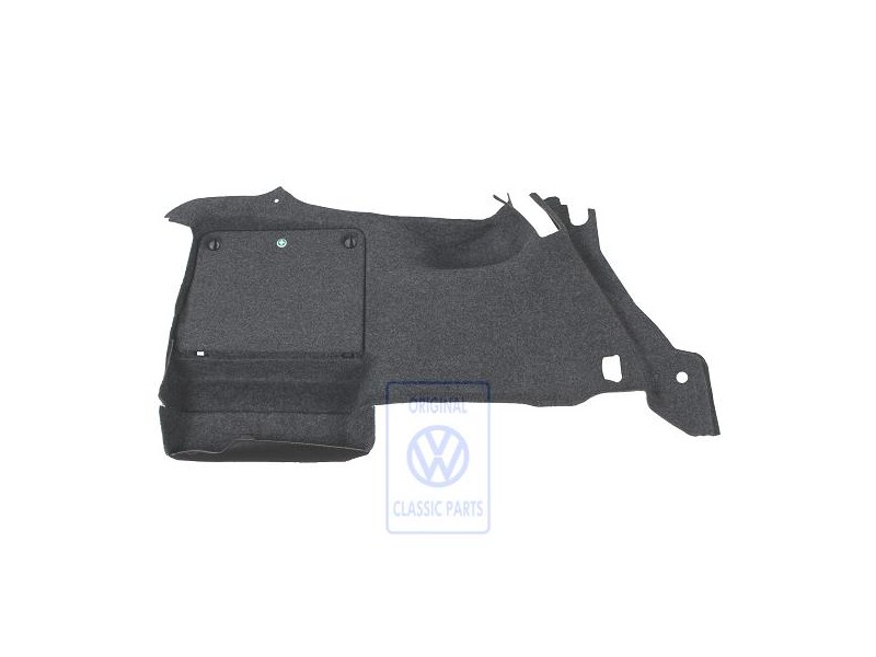 VW Originale Rivestimento Vano Bagagli Antracite - 3B5867429BN1BS