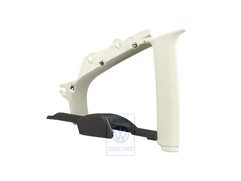 VW Originale Rivest. Montante C Grigio Perla/Nero - 3B5868593G QKB