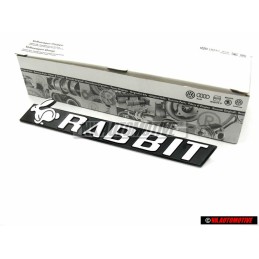 VW Originale RABBIT Posteriore Logo Emblema Scritta - 171853687E