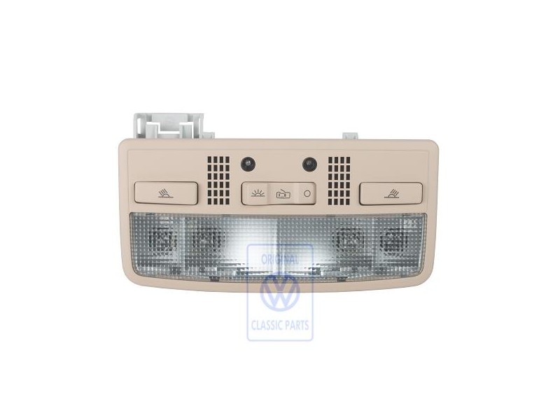VW Originale Plafoniera E Spot Di Lettura Beige Sole - 3B7947105F 92Y