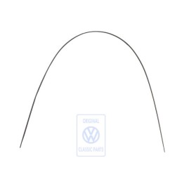 VW Originale Listello Di Copertura Nero Satinato - 3B9853709D B41