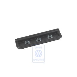 VW Originale Lista Di Ritegno Nero Satinato - 3B9861704 B41