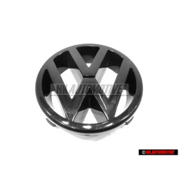VW Originale Fronte Logo Emblema Simbolo Nero - 323853601 041