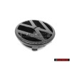 VW Originale Fronte Logo Emblema Simbolo Nero - 323853601 041
