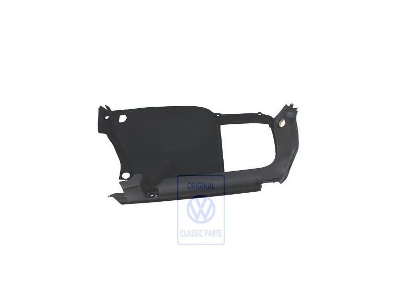 VW Originale Rivestimento Vano Bagagli Nero Satinato - 3B9867429K B41