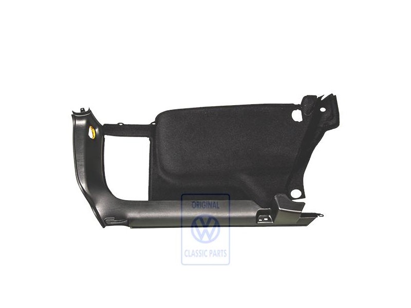 VW Originale Rivestimento Vano Bagagli Nero Satinato - 3B9867430Q B41
