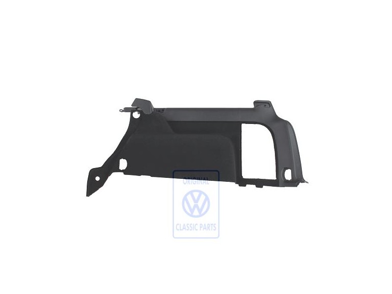 VW Originale Rivestimento Vano Bagagli Nero Satinato - 3B9867430T B41