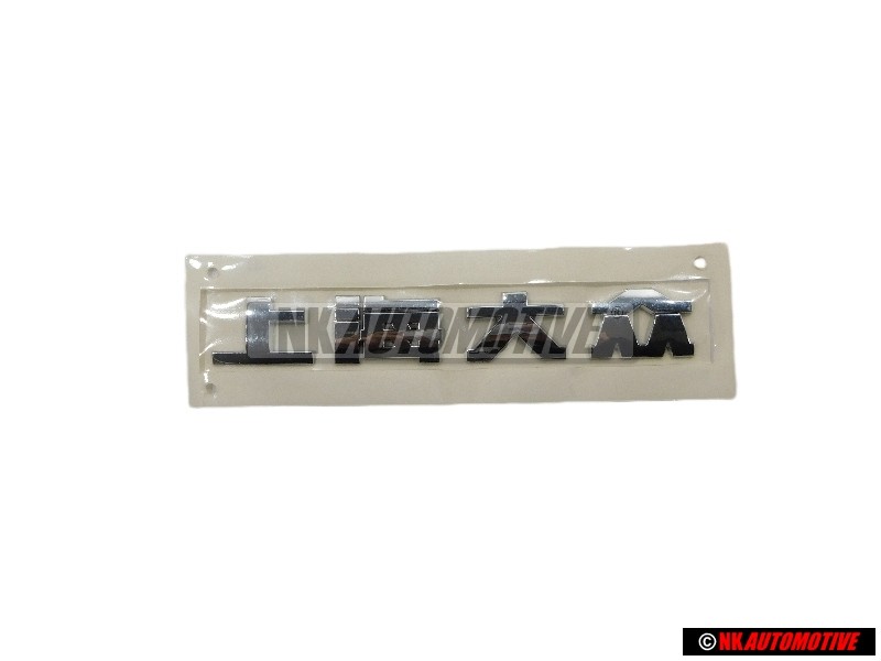 VW Originale SHANGHAI Posteriore Logo Emblema Scritta Cromo - 3BD853687 739
