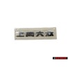 VW Originale SHANGHAI Posteriore Logo Emblema Scritta Cromo - 3BD853687 739