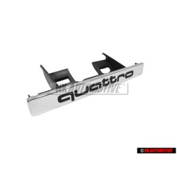 Audi Originale QUATTRO Fronte Logo Emblema Scritta Cromo - 8L0853736 2ZZ